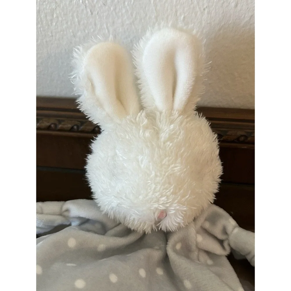 Bunnies By The Bay Rabbit Knotty Buddy Lovey Baby Security Blanket Light Blue‎
